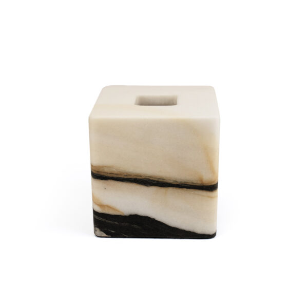 Marble tissue box